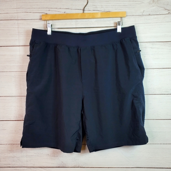 Fabletics Shorts Fabletics Black Athletic Shorts Mens Size Xl